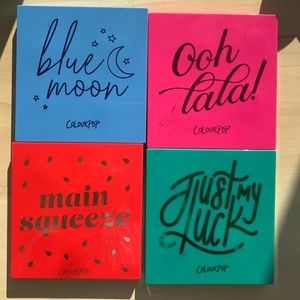 colourpop eyeshadow pallates bundle